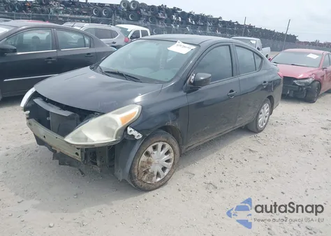 2016 Nissan Versa 1.6 S+ z USA, uszkodzony, nr VIN 3N1CN7AP3GL866679